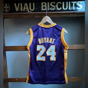Boy’s Kobe Bryant NBA Lakers Jersey